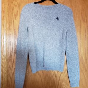 Abercrombie Sweater - Grey Medium